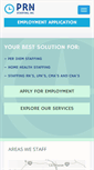 Mobile Screenshot of prn-staffing.com